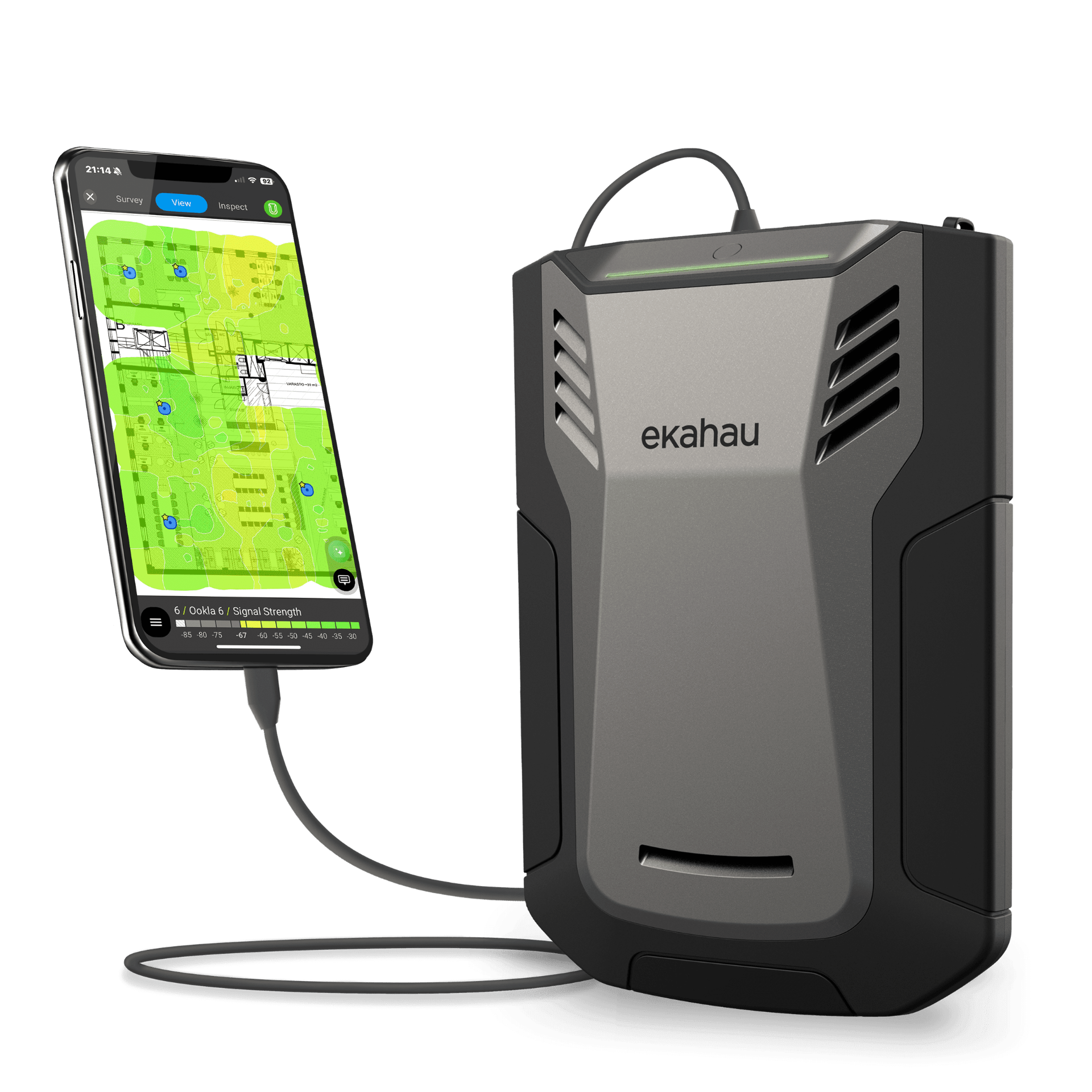 Ekahau Sidekick 2 Professional Wi-Fi Survey Equipment with Mobile App